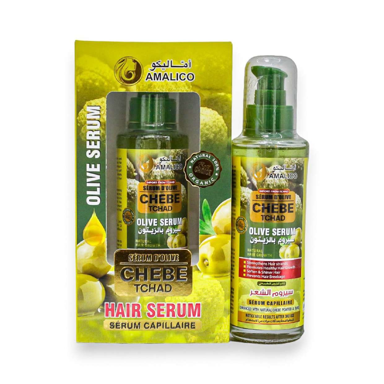 Amalico Chebe Olive Hair Serum (Variant 2)