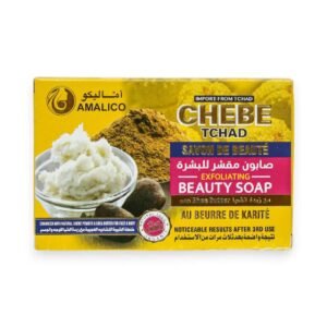 Amalico Chebe Shea Butter Exfoliating Beauty Soap