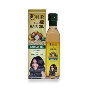 3-in-1 Hair Oil Karkar Oil with Sesame & Shea Butter
