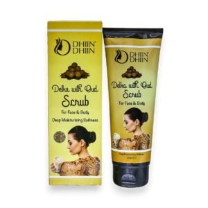 Delka with Oud Scrub for Face & Body 250ml